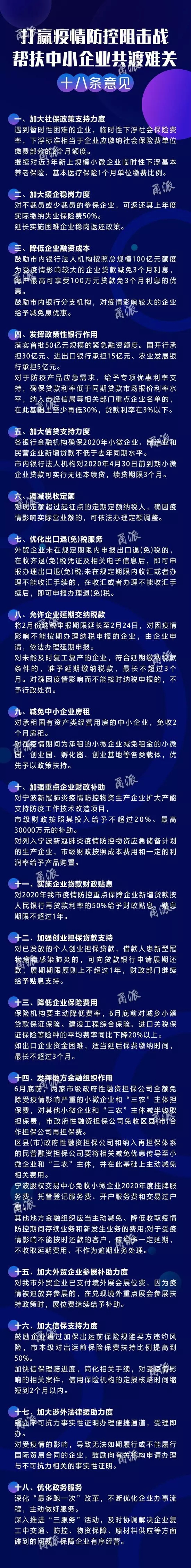 拯救疫情下的中小企業(yè)！各地政府相繼出臺(tái)扶持政策